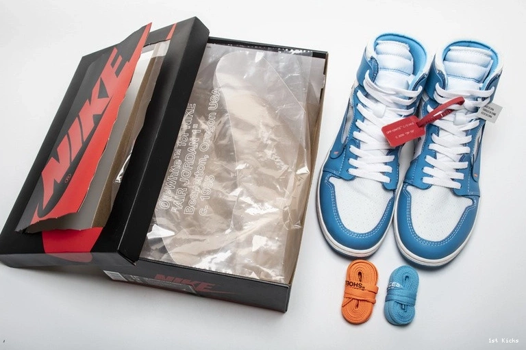 UNC Blue  AQ0818-148 NIKE OWT 1 Jordan AIR 1007